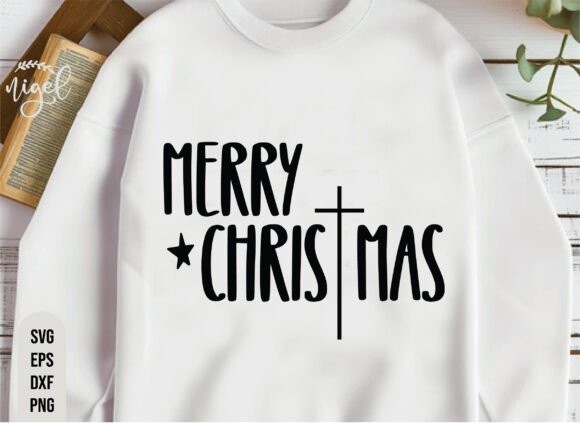Christian Merry Christmas Svg Png, Bible T-Shirt Designs