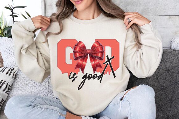 God is Good SVG Christian PNG for T-Shirt Designs