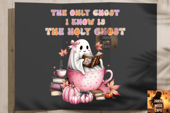 Holy Ghost Christian Bible Boo Halloween T-Shirt Designs