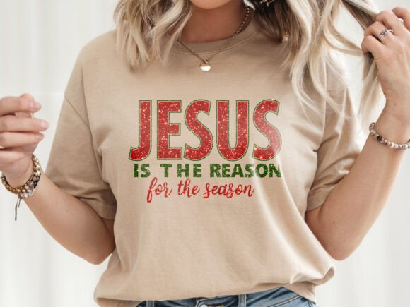 Jesus Christmas Png T-Shirt Design