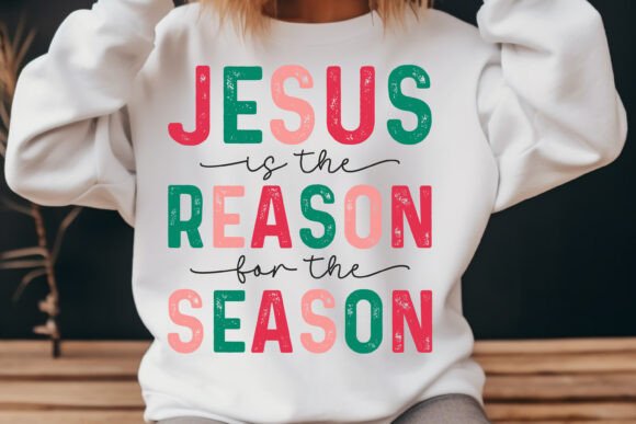 Jesus is the Reason Christmas Svg Png