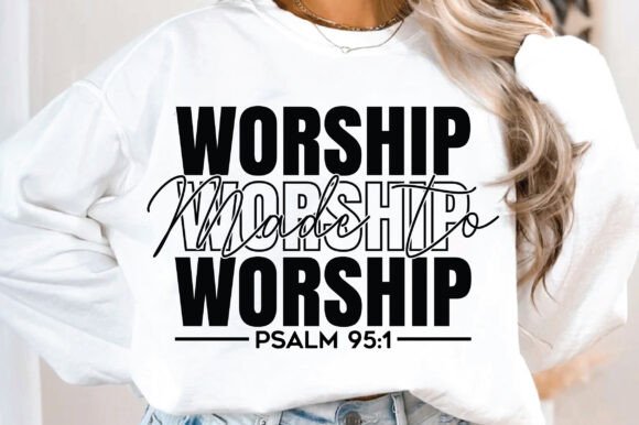 Made to Worship SVG, Christian, Religiou