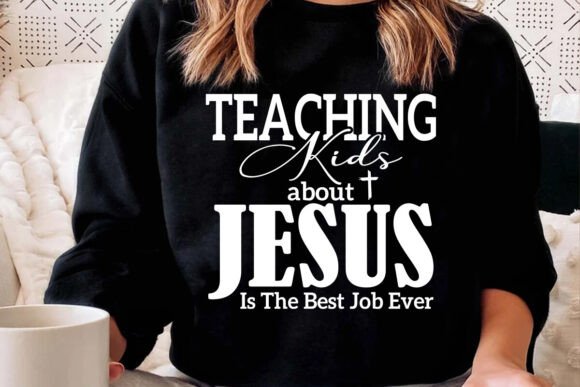 Teaching Kids About Jesus PNG, Teach SVG