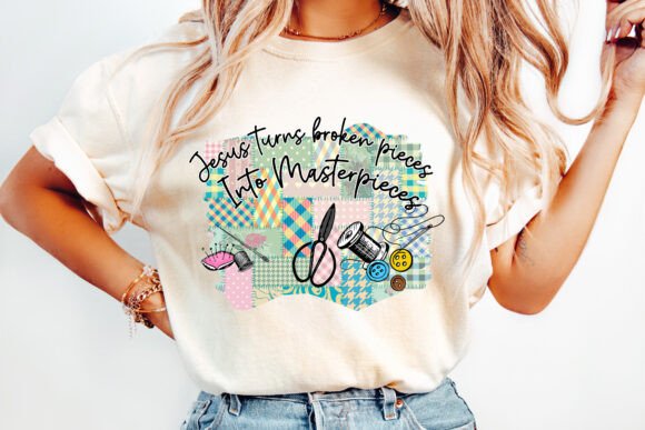 Trendy Boho Christian PNG for T-Shirt Designs